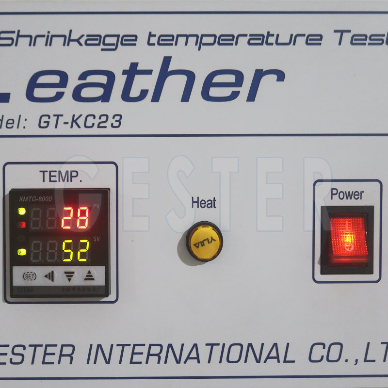 GESTER ISO 3380 Shoe Testing Machine For Leather Shrinkage Temperature