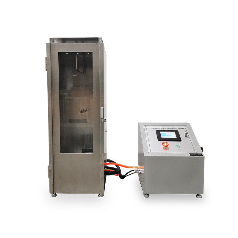 GB/T 5455 Vertical Flammability Test Chamber For Fabric